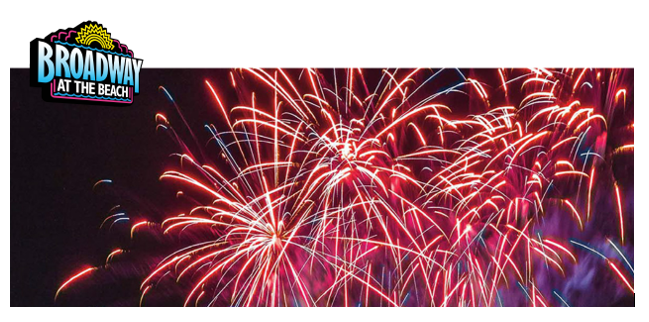 Fireworks Extravaganza at Broadway at The Beach
