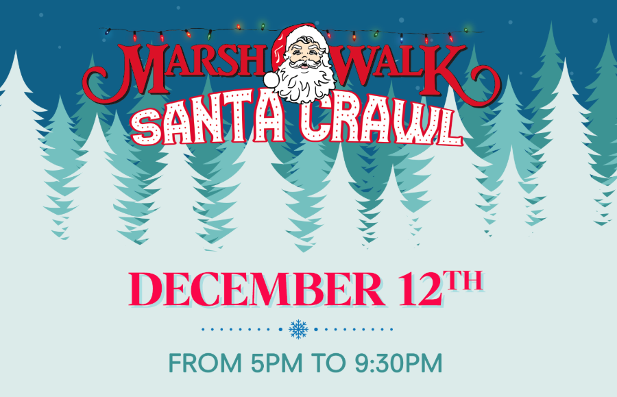 MarshWalk's 10th Annual Santa Crawl