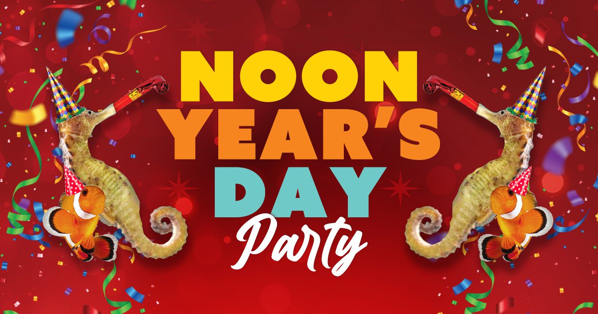Ripley's Aquarium Noon Year's Day Party