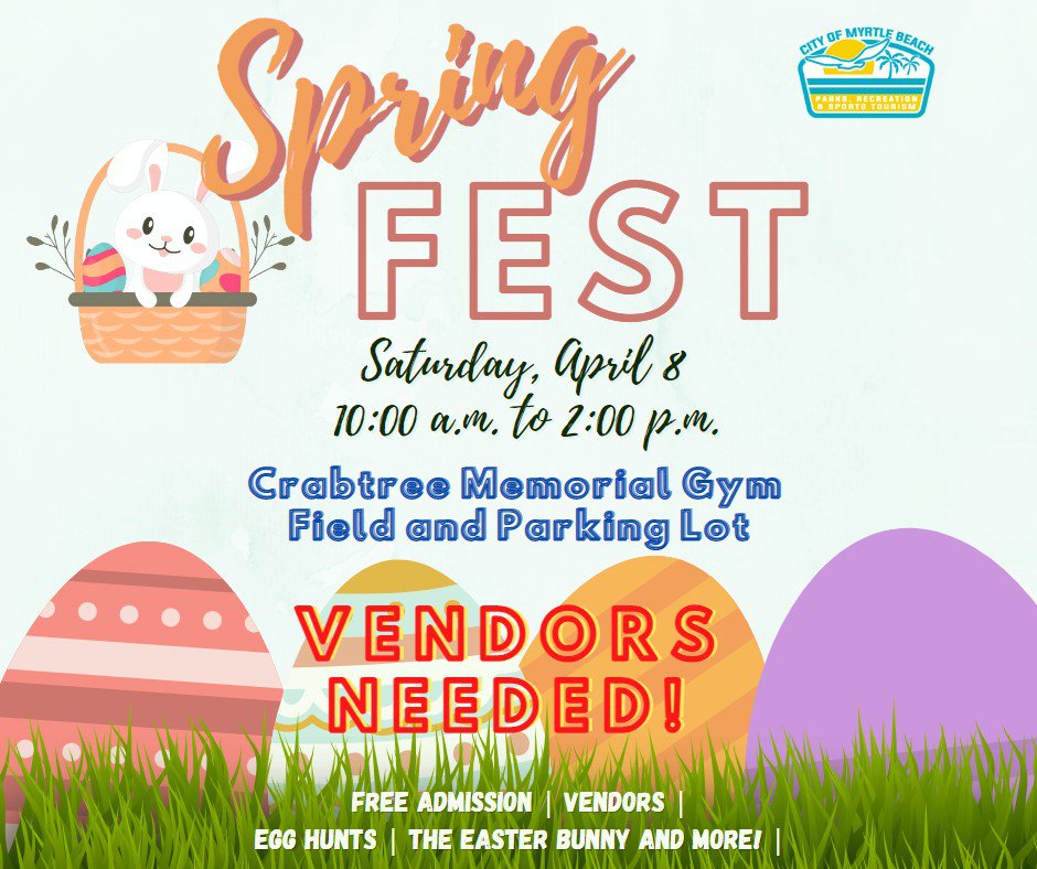 Myrtle Beach Parks, Recreation and Sports Tourism Department Spring Fest