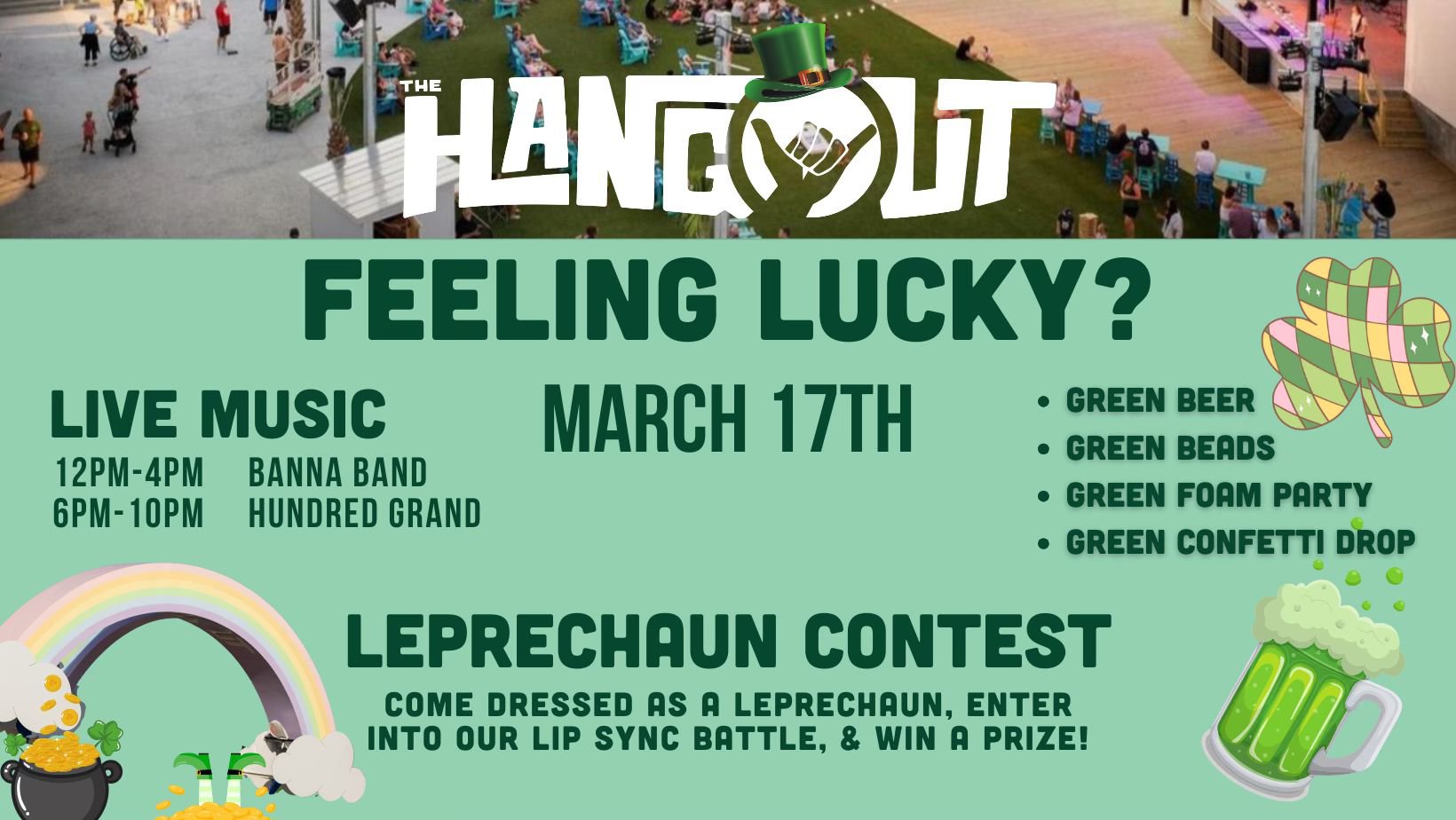 St. Patrick's Day Celebration at The Hangout Myrtle Beach