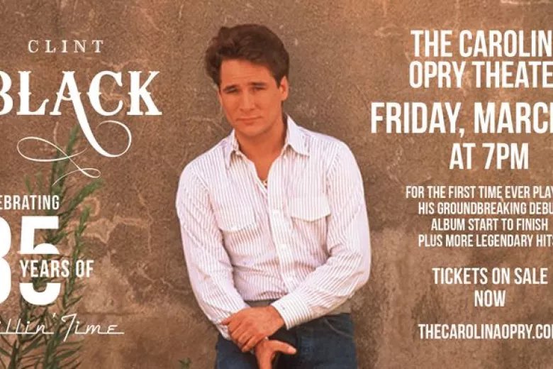 Grammy Winner Clint Black in Concert