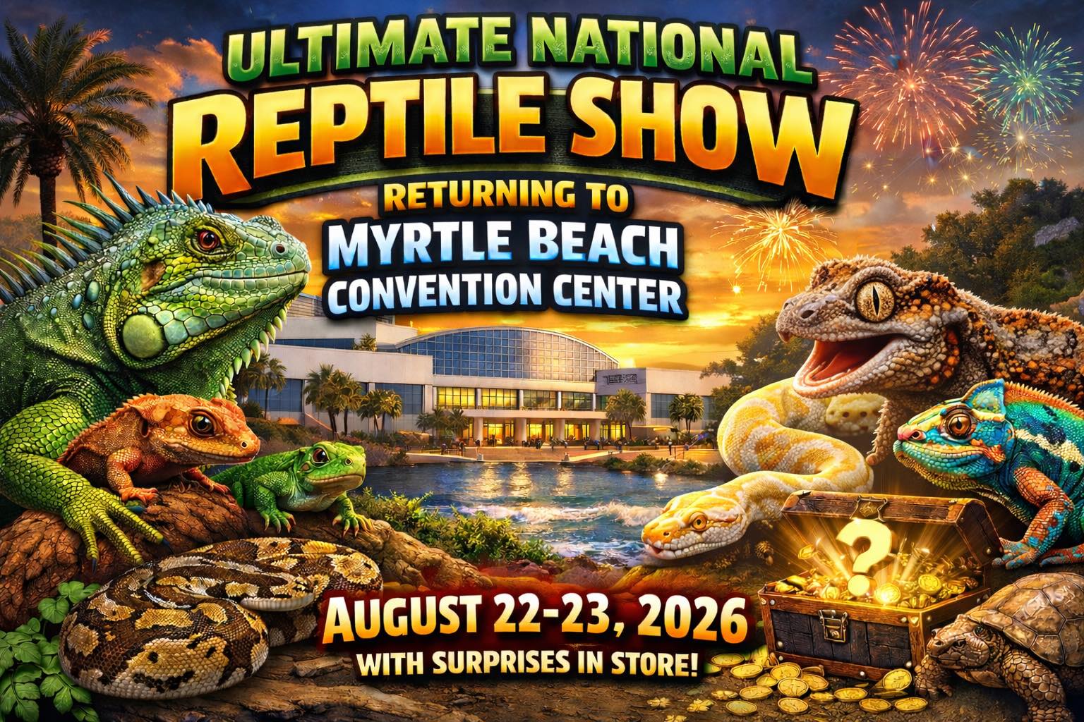 Ultimate National Reptile Show Myrtle Beach
