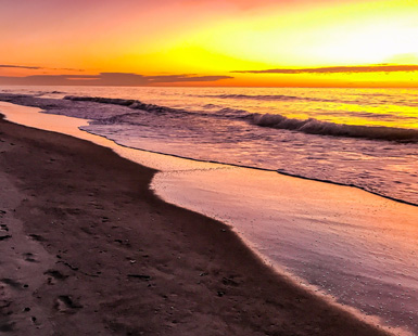 Garden City Beach Sunrise